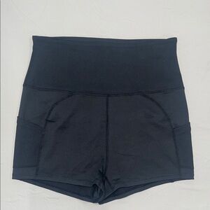 Free People Ultra High Rise Off Beat Shorts